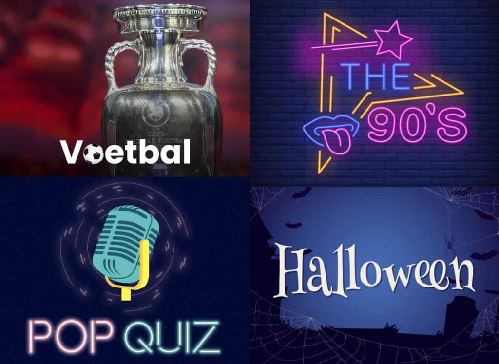 Thema pubquiz voor bedrijven