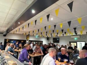 Pubquiz in voetbalkantine
