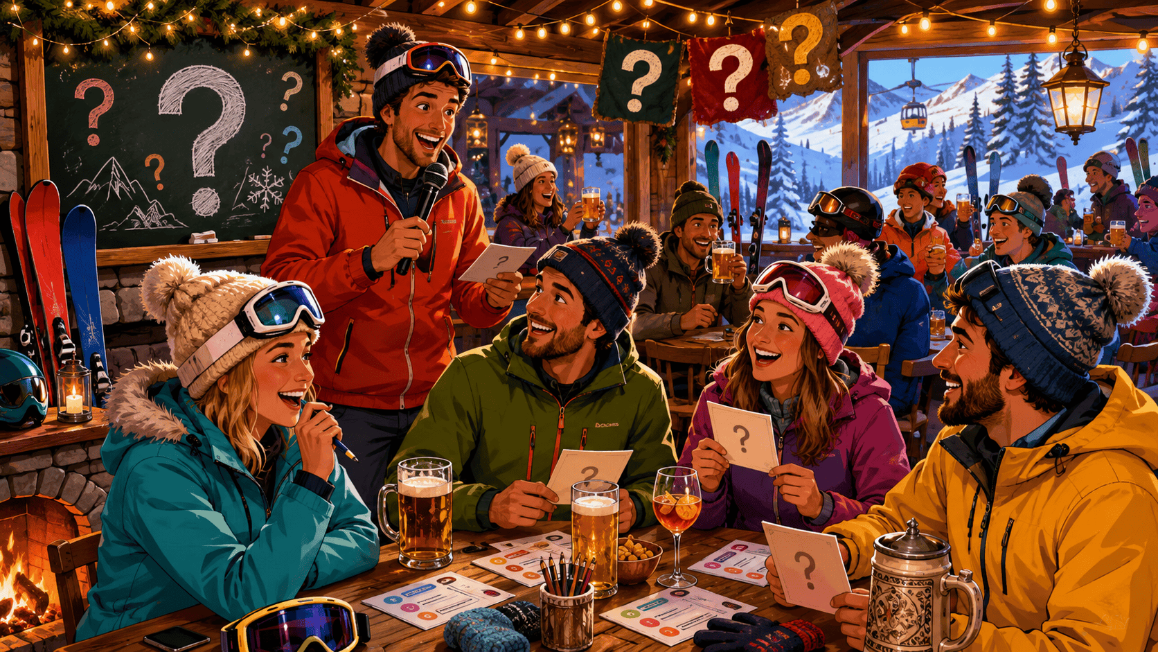 APres ski pubquiz